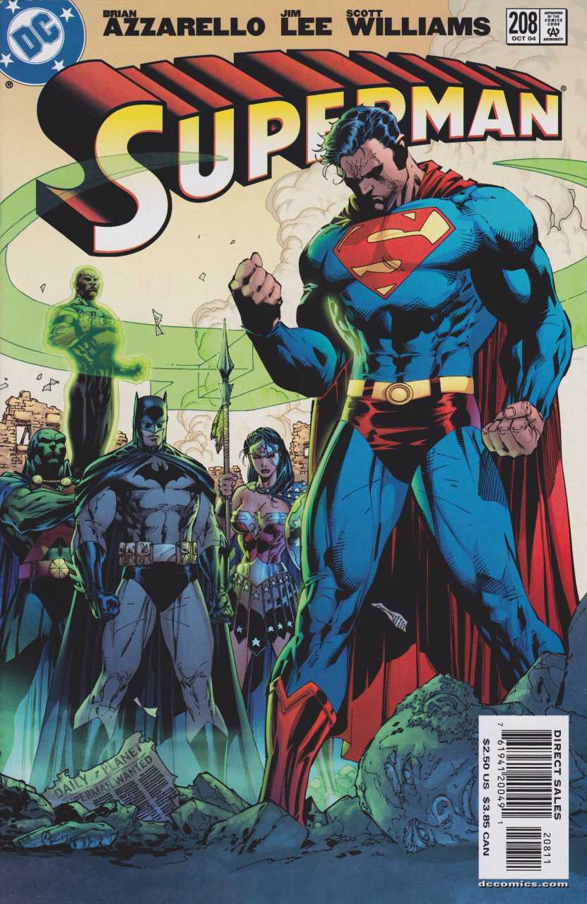 Superman (1987) #208 VF <OFC>