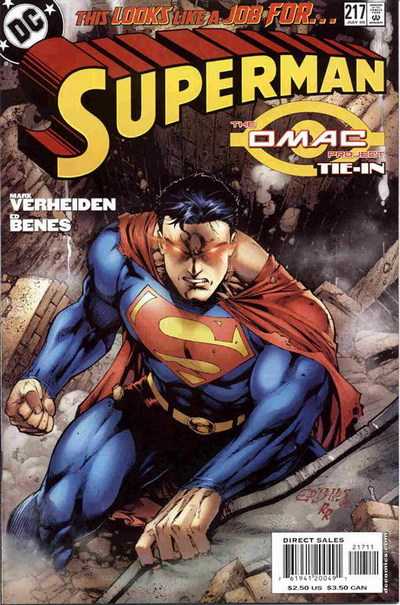 Superman (1987) #217 VF <OFC>