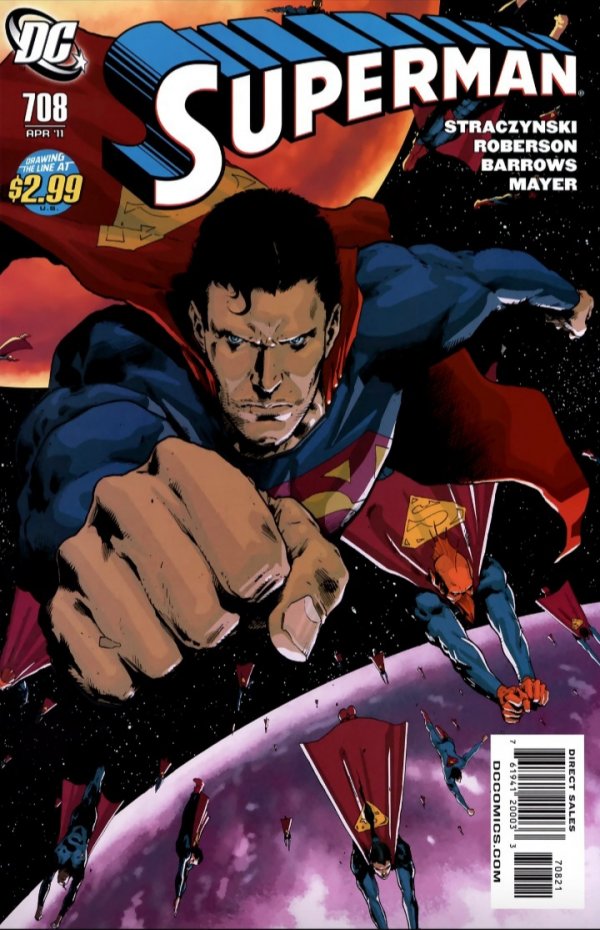 Superman (1987) #708 Trevor Hairsine Variant VF <OFC>