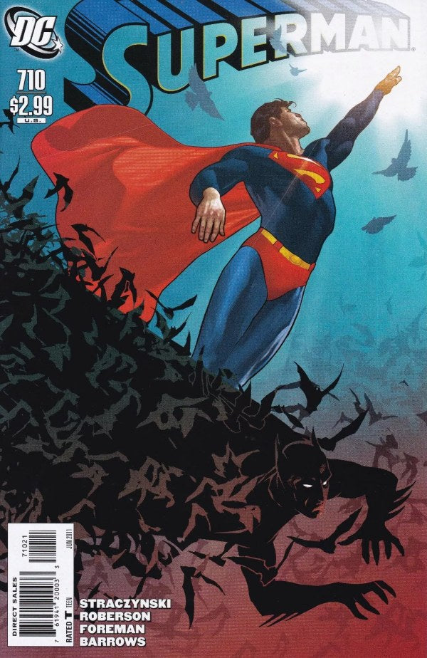Superman (1987) #710 Adam Hughes Variant VF <OFC>