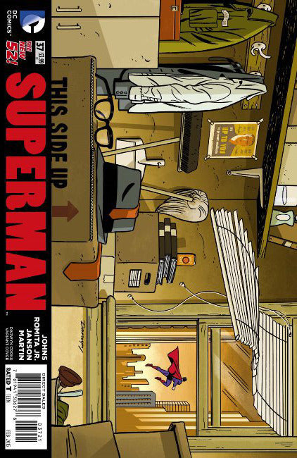 Superman (2011) #37 Darwyn Cooke Variant VF <OFC>