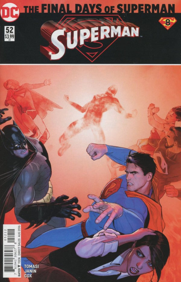 Superman (2011) #52 Variant (2nd Print) VF <OFC>