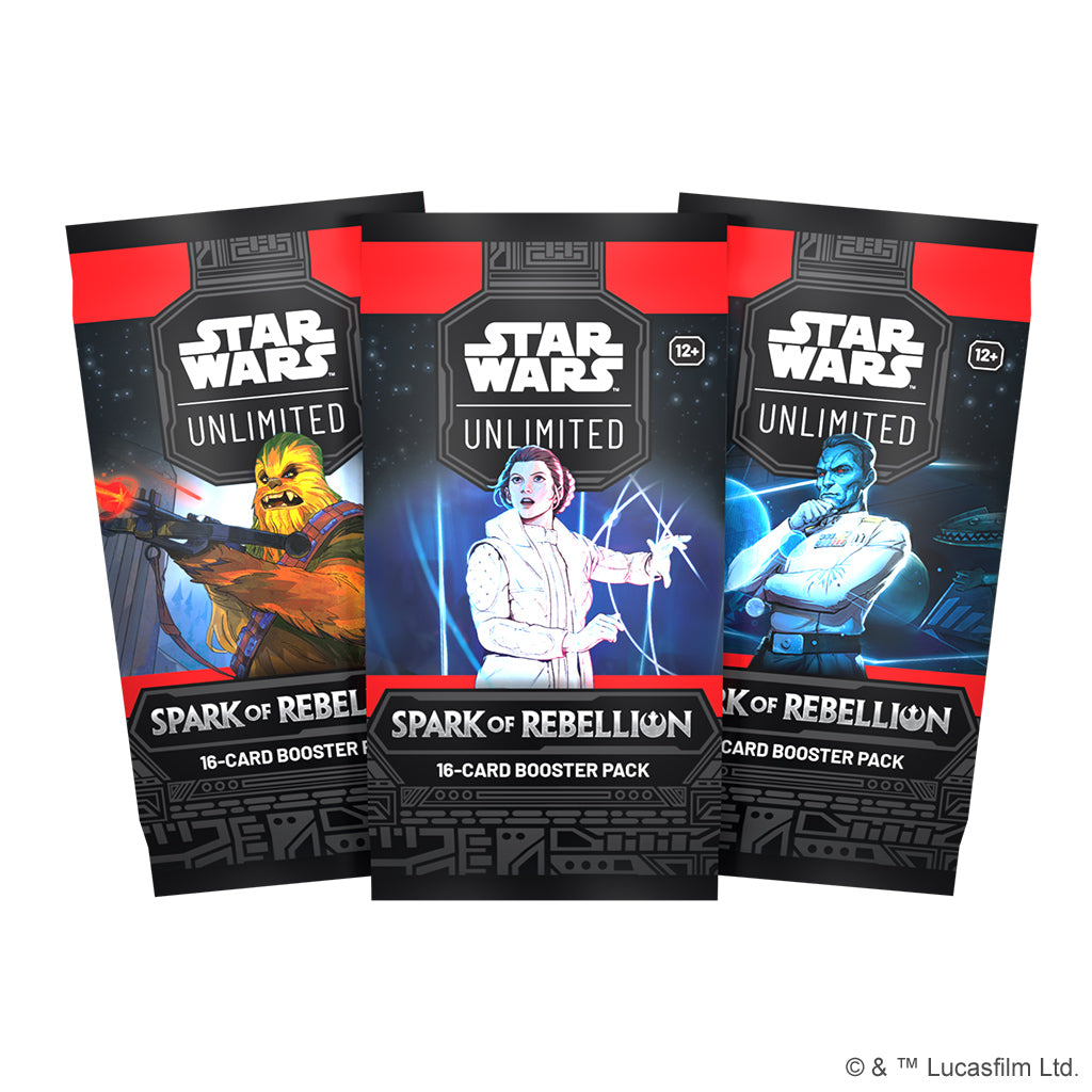 STAR WARS: UNLIMITED - SPARK OF REBELLION BOOSTERS (2024)