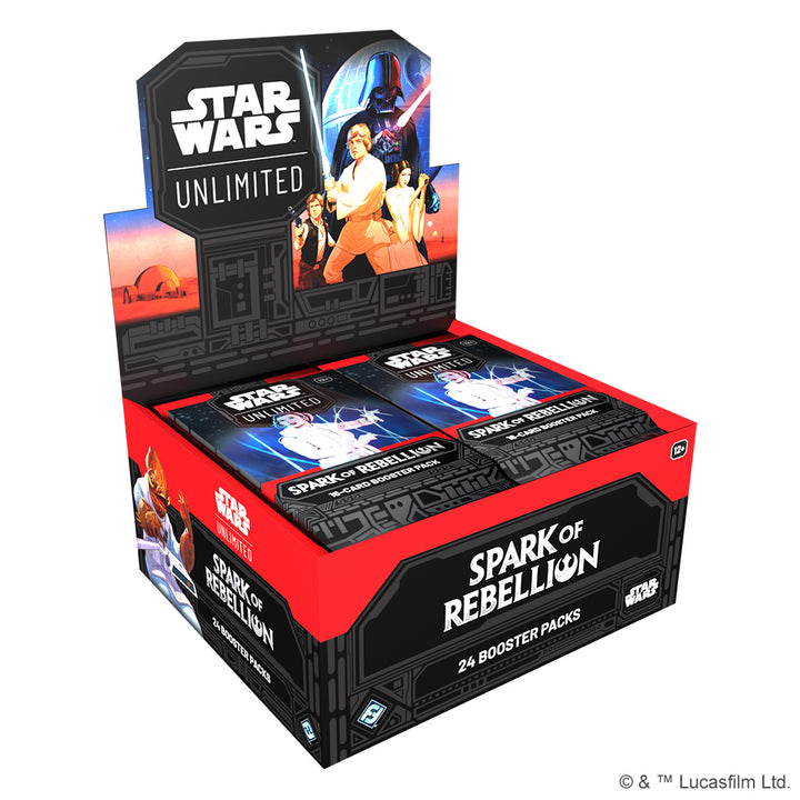 STAR WARS: UNLIMITED - SPARK OF REBELLION BOOSTERS (2024)