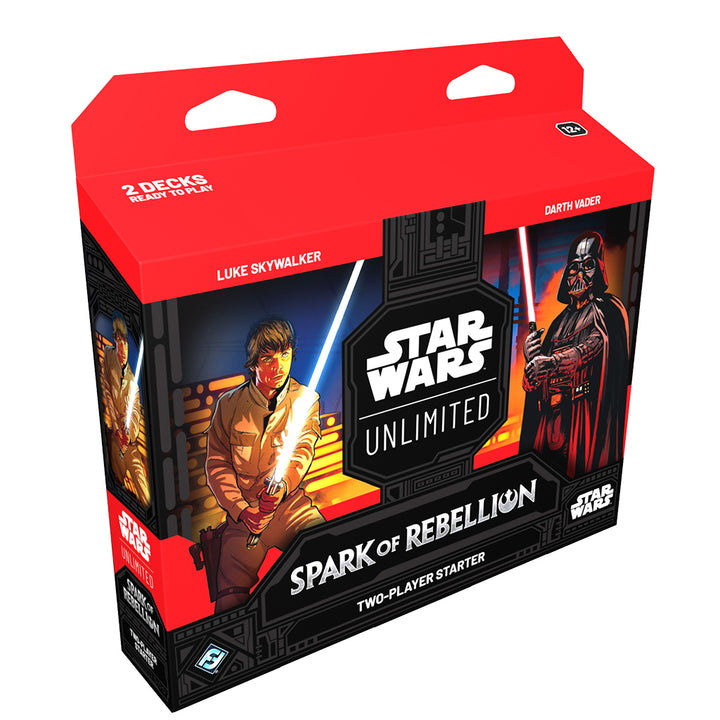 STAR WARS: UNLIMITED - SPARK OF REBELLION TWO-PLAYER STARTER (2024)