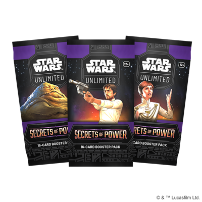 Star Wars: Unlimited – Secrets of Power Booster Pack (1) (Pre-Sale)