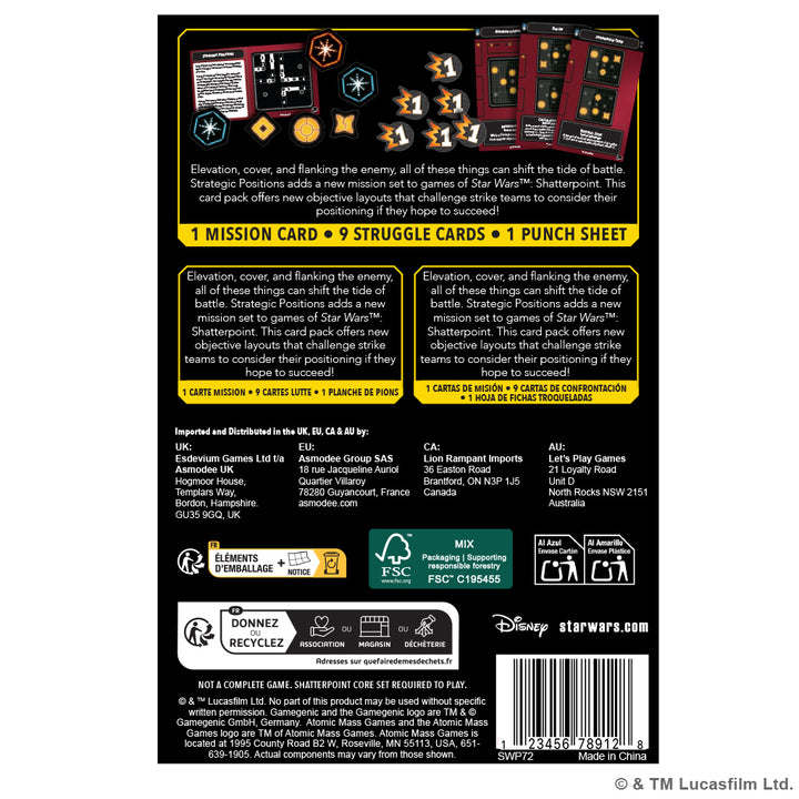 Star Wars: Shatterpoint – Strategic Positions