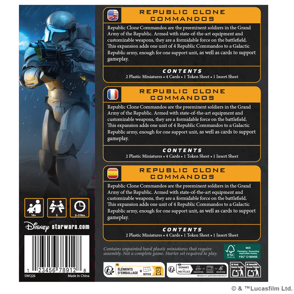 Star Wars: Legion – Republic Clone Commandos