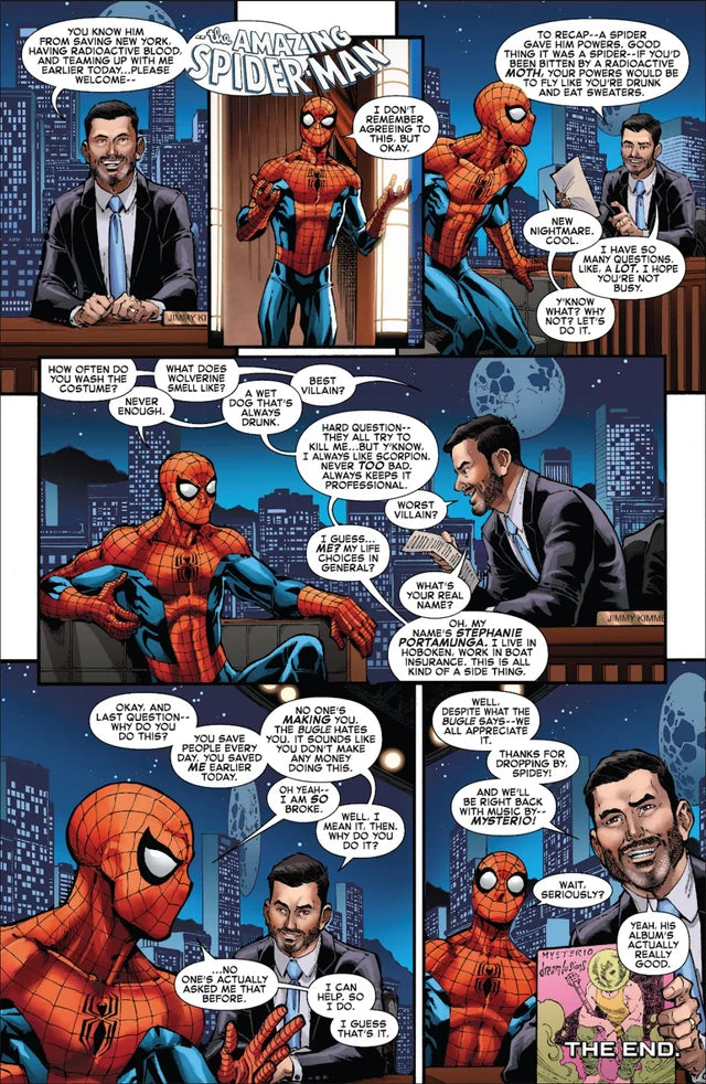 Amazing Spider-Man (2022) #6 (Out of Print) (Spider-Man Meets Jimmy Kimmel)