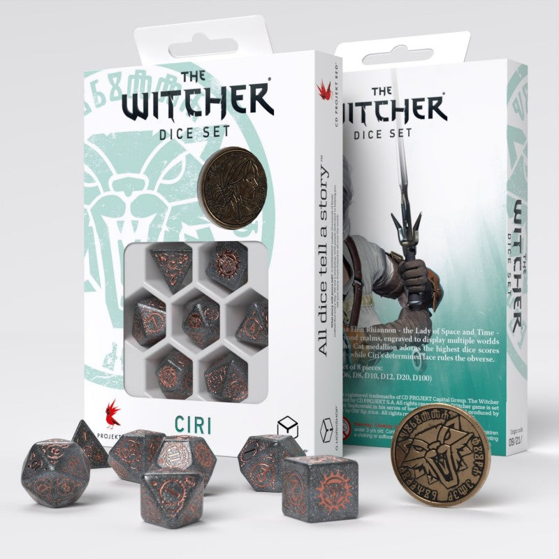 The Witcher: Ciri "Elder Blood" - Dice Set