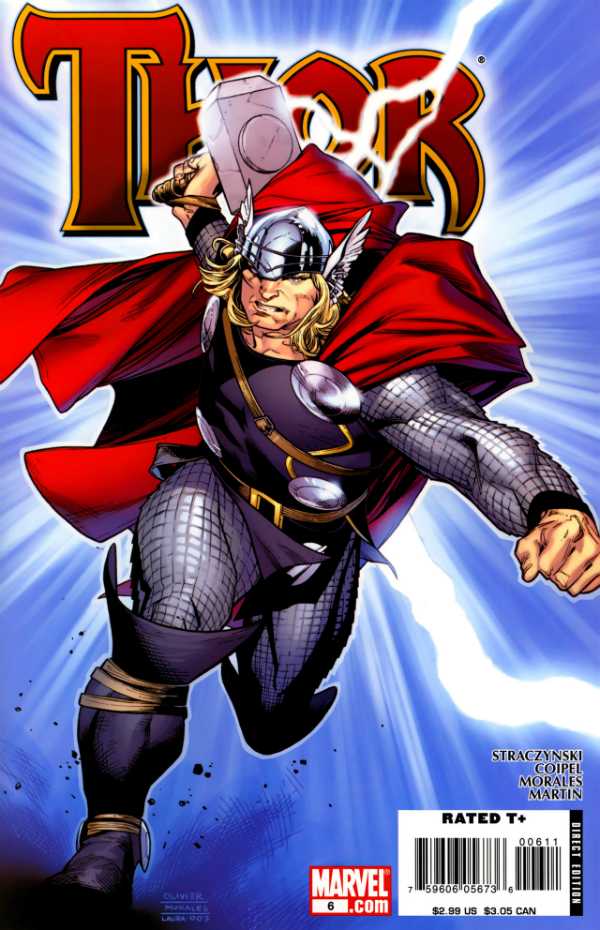 Thor (2007) #6 Oliver Coipel Variant VF <OFC>