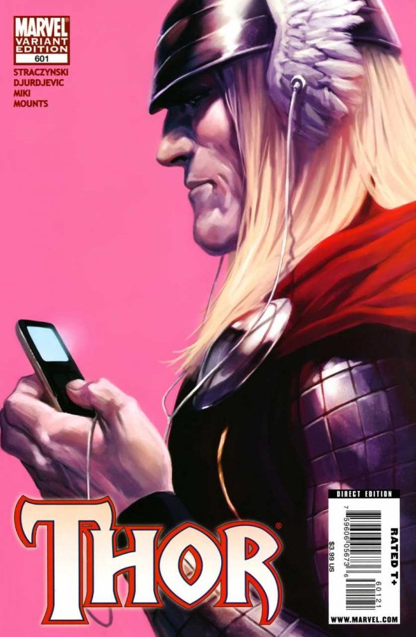 Thor (2007) #601 Marko Djurdjevic Variant VF <OFC>