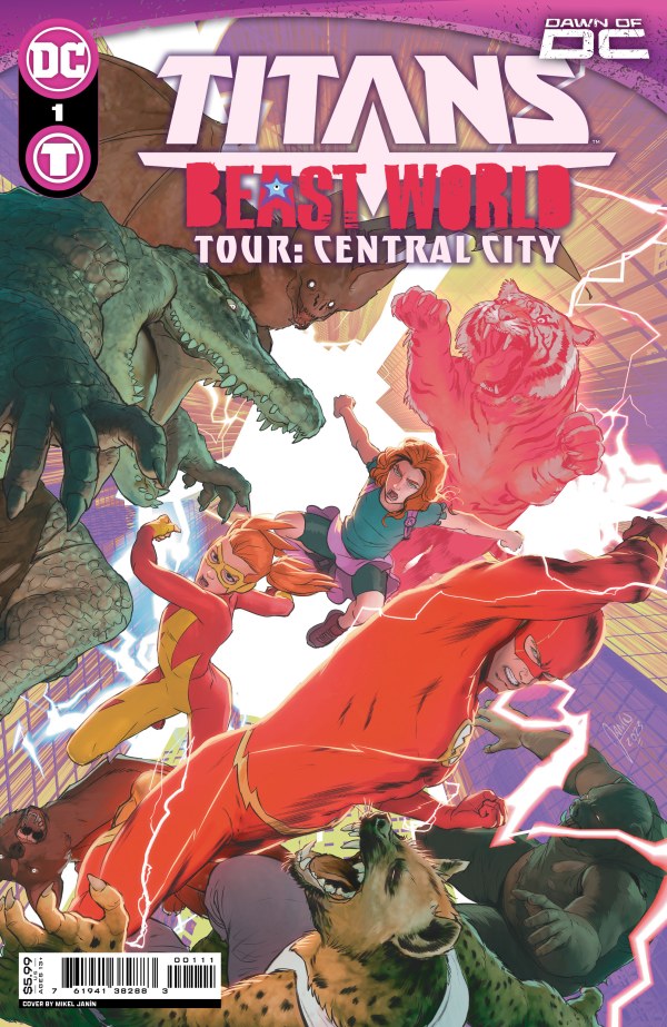 Titans Beast World Tour Central City #1 (One Shot) Cover A Mikel Janin <OFC>