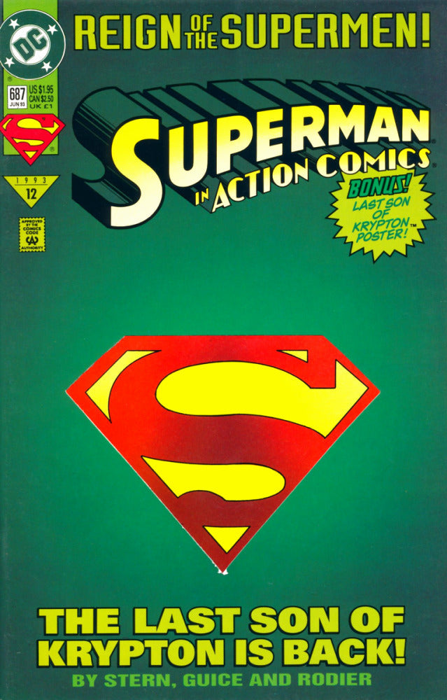 Action Comics #687 [Reign of the Supermen] <C-BINS>