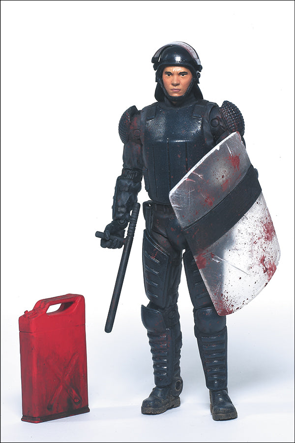 The Walking Dead Comic Series 2 Riot Gear Glenn Figure