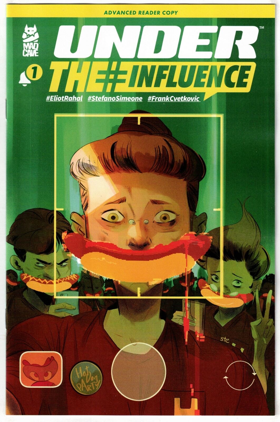 Under the Influence #1 Advanced Reader Copy OXV-03