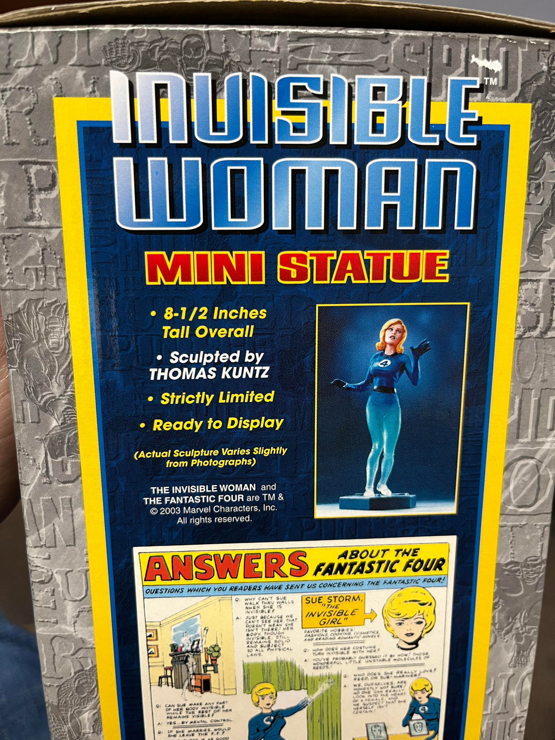Bowen Designs Invisible Woman Mini Statue
