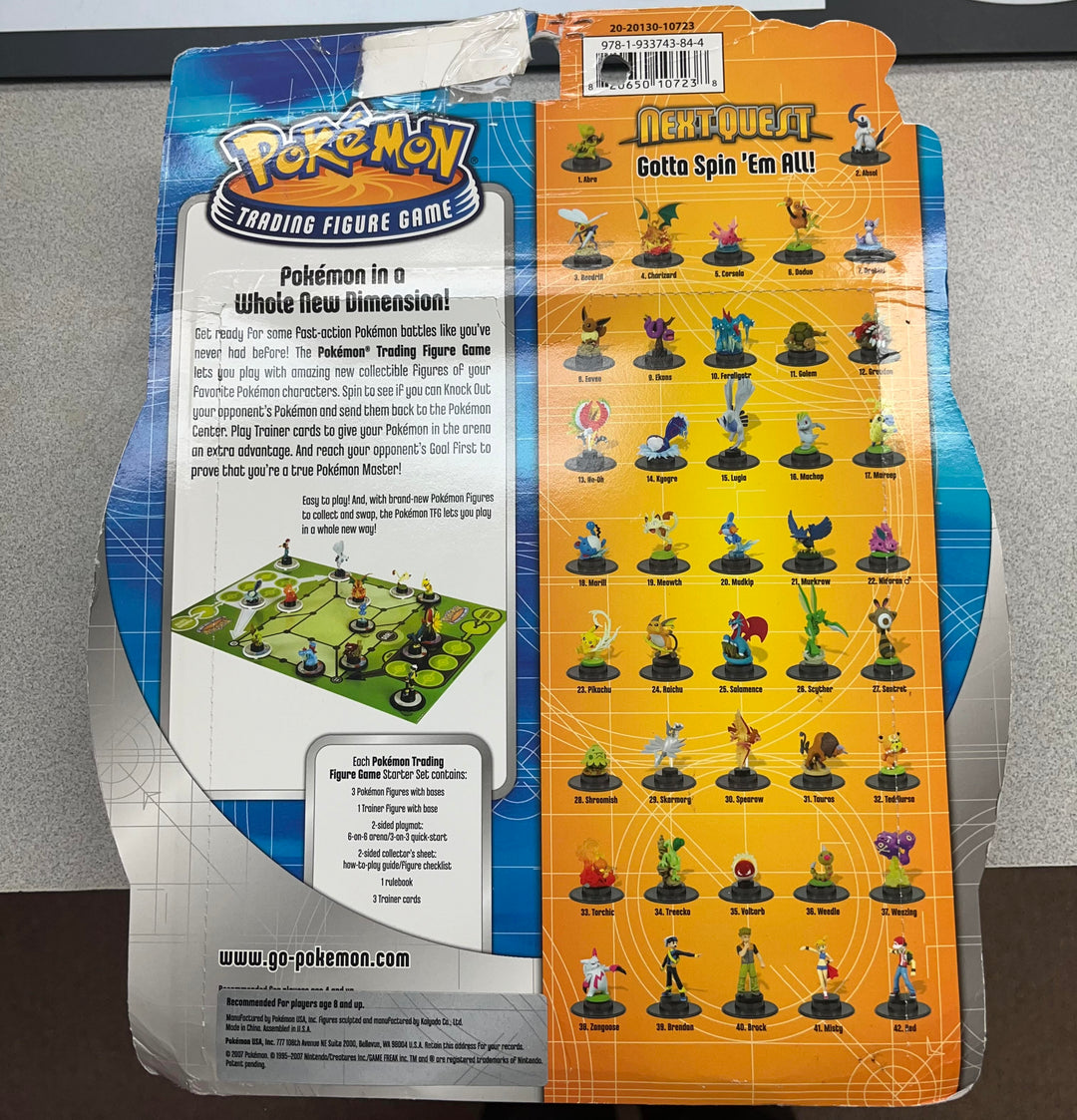 Pokémon Trading Figure Game - Riptide: 1 Player Starter Set (2007)