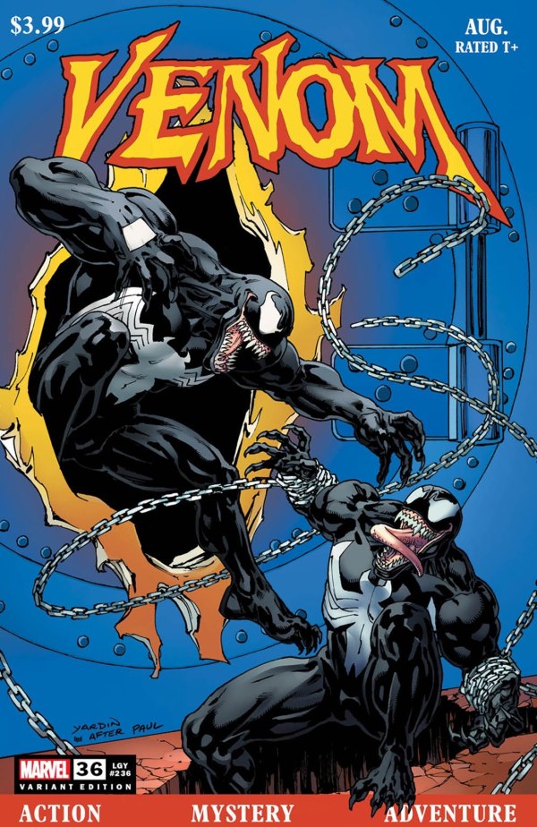 Venom (2022) #36 [Venom War] David Yardin Marvel 85th Anniversary Homage Variant <BINS> <OFC>