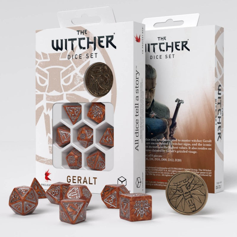 The Witcher: Geralt "The Monster Slayer" - Dice Set