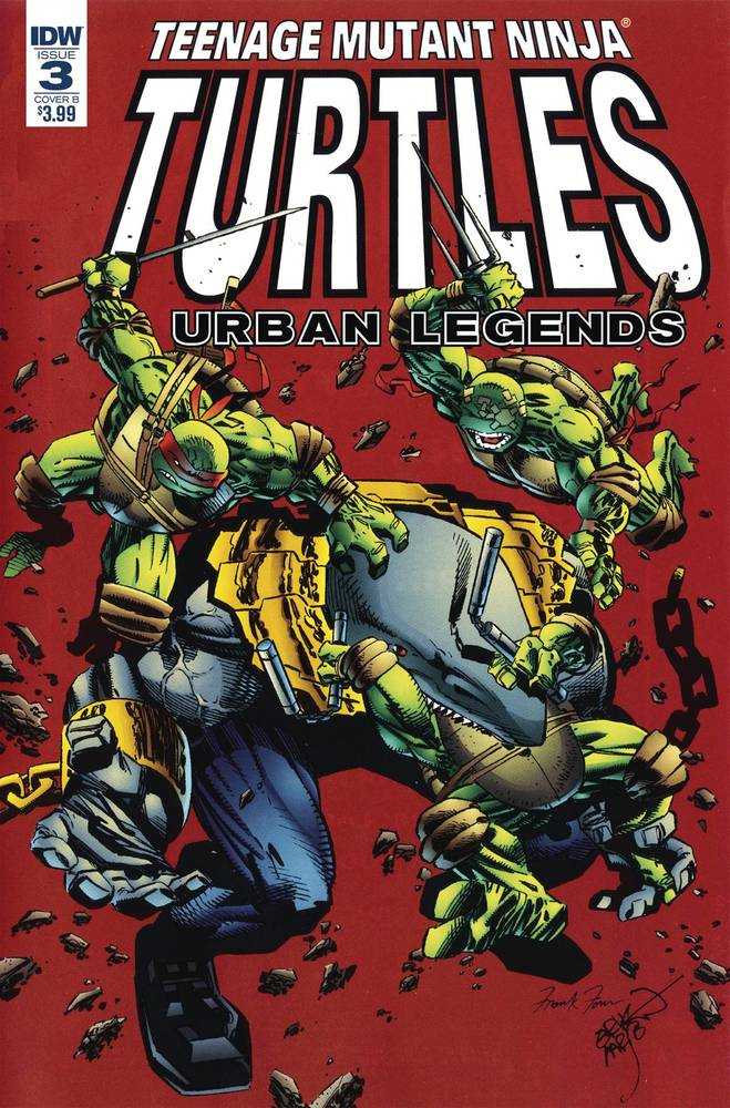 Teenage Mutant Ninja Turtles Urban Legends #3 Cover B Fosco <BINS>