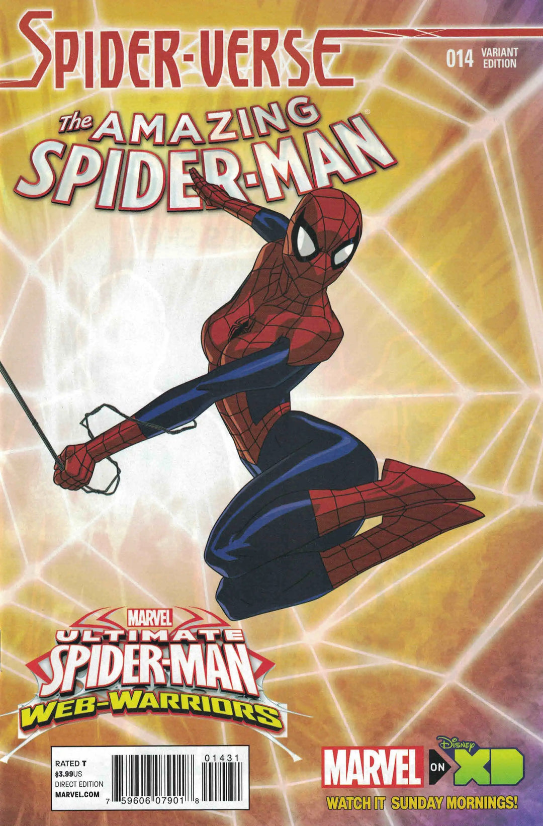 Amazing Spider-Man (2014) #14 [Spider-Verse] Variant (1:10) Wamester Marvel Animation Edition <BINS> <OFC>