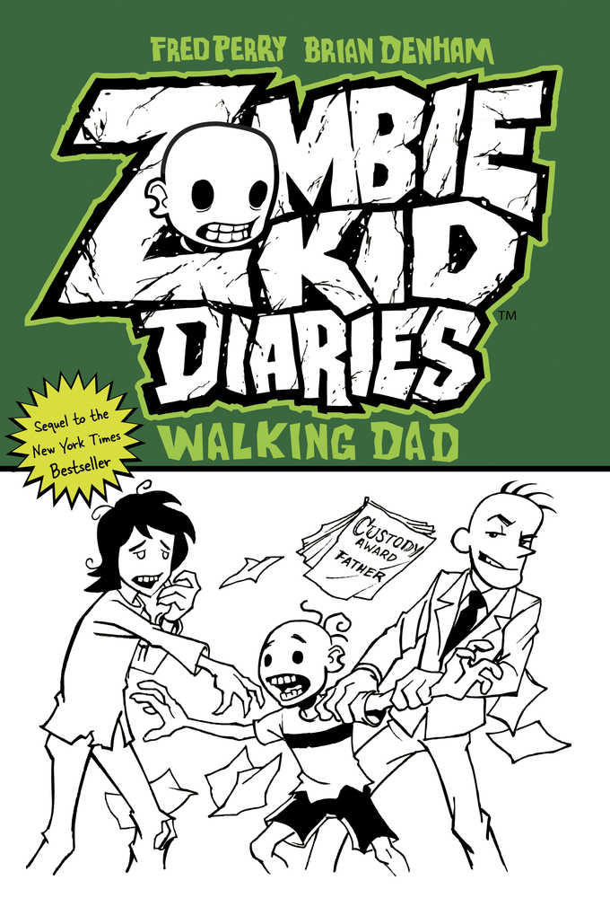 Zombie Kid Diaries Graphic Novel Volume 03 Walking Dad