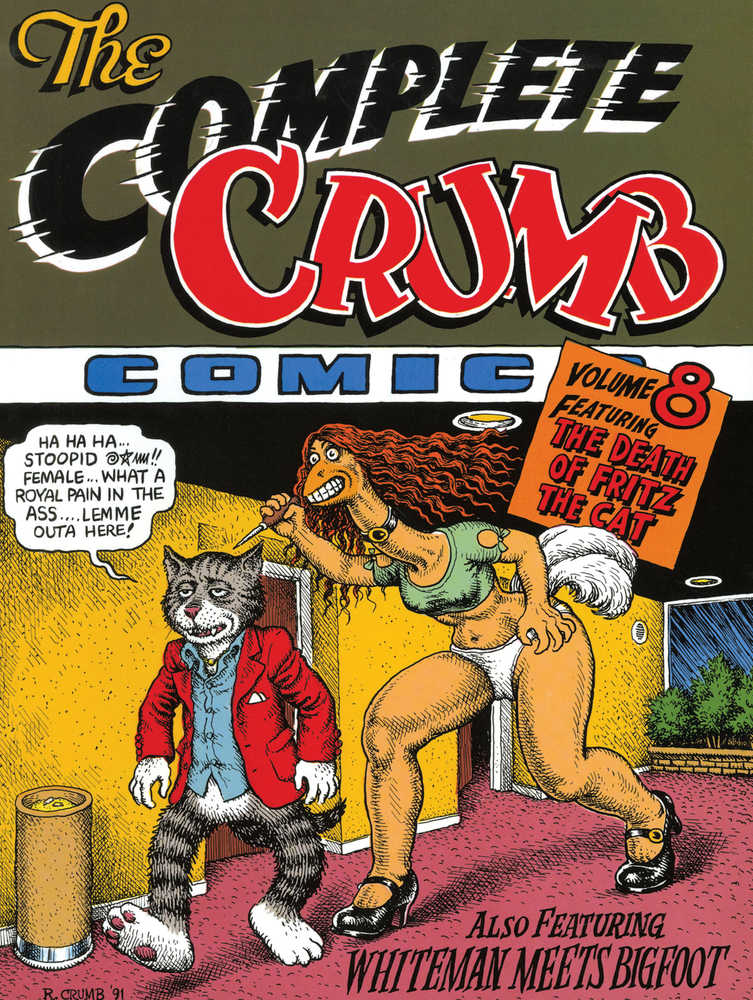 Complete Crumb Comics TPB Volume 08 Death Fritz Cat (New Printing) OXI-04