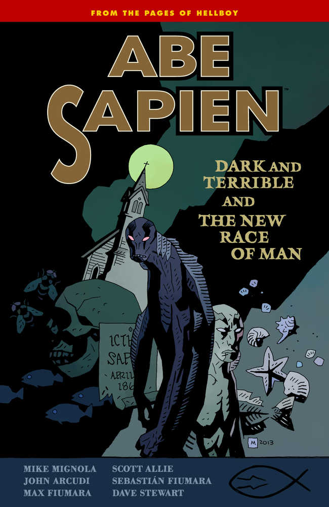 Abe Sapien TPB Volume 03 Dark Terrible New Race Man