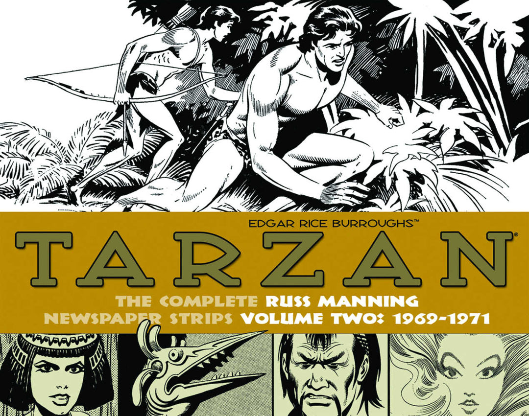 Tarzan Russ Manning Newspaper Strips Hardcover Volume 01 1969-1971