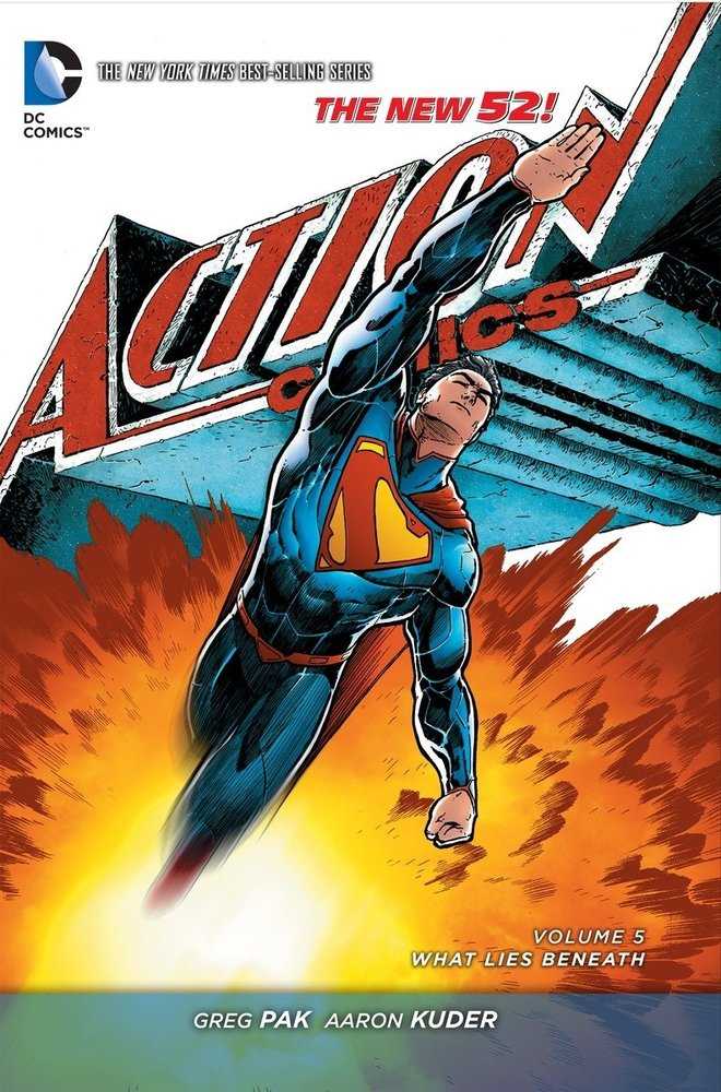 Superman Action Comics (New 52) Hardcover Volume 05 What Lies Beneath