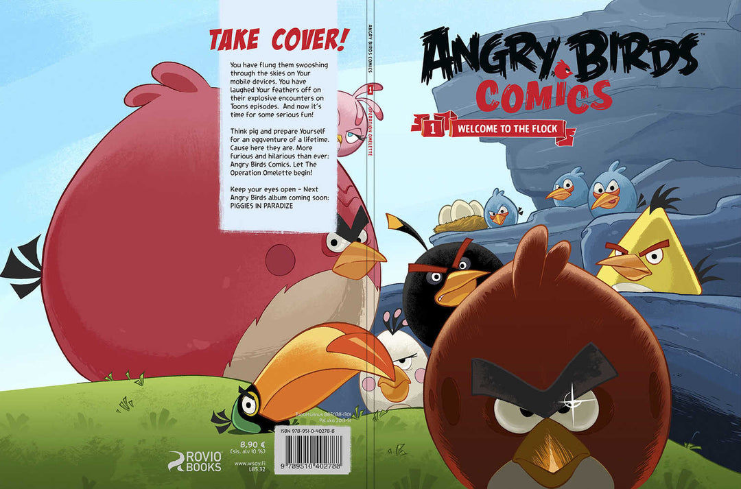 Angry Birds Comics Hardcover Volume 01 Welcome To The Flock