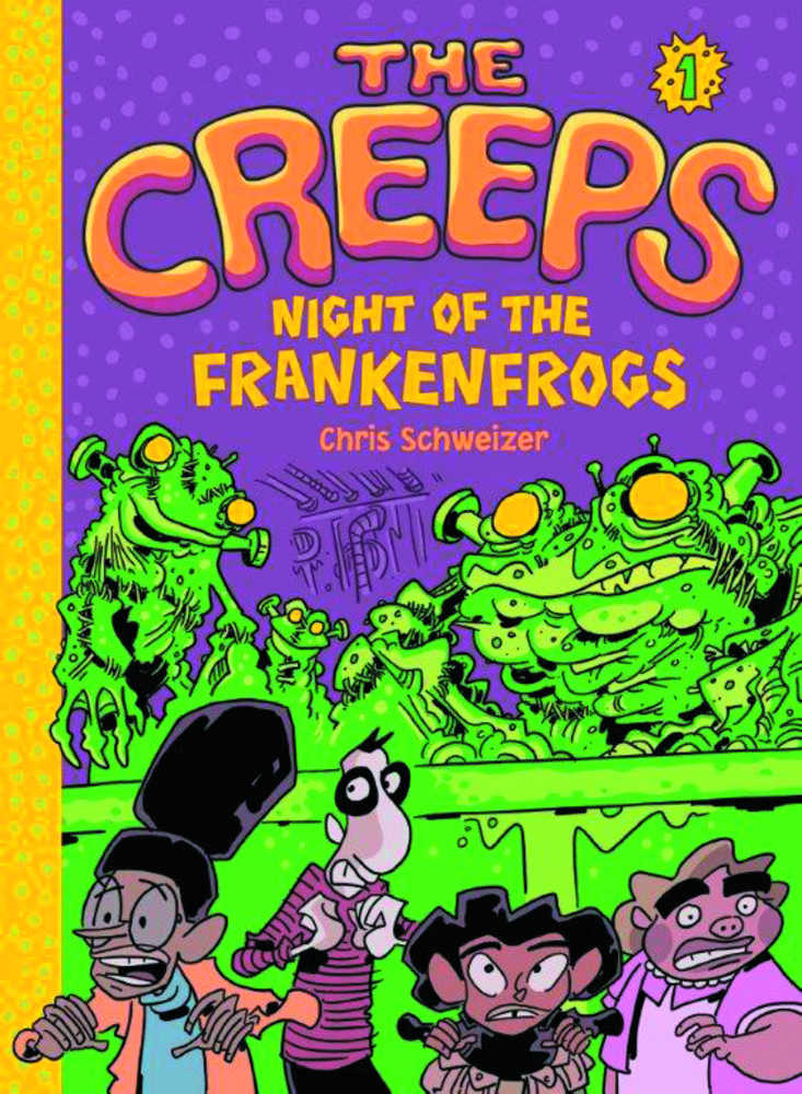 Creeps Graphic Novel Volume 01 Night Of Frankenfrogs