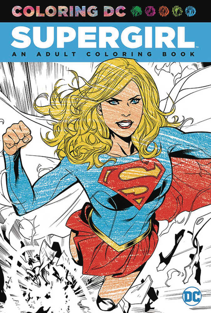 Coloring DC Supergirl TPB