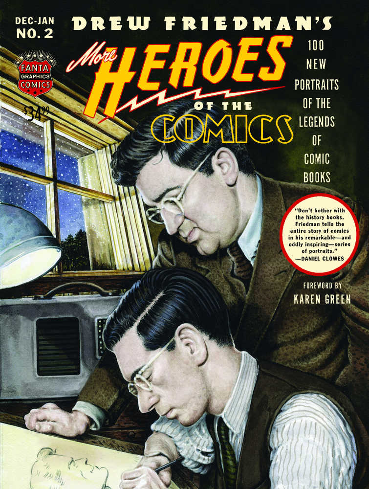 Friedman's More Heroes Of Comics Hardcover Portraits Pioneering Legends