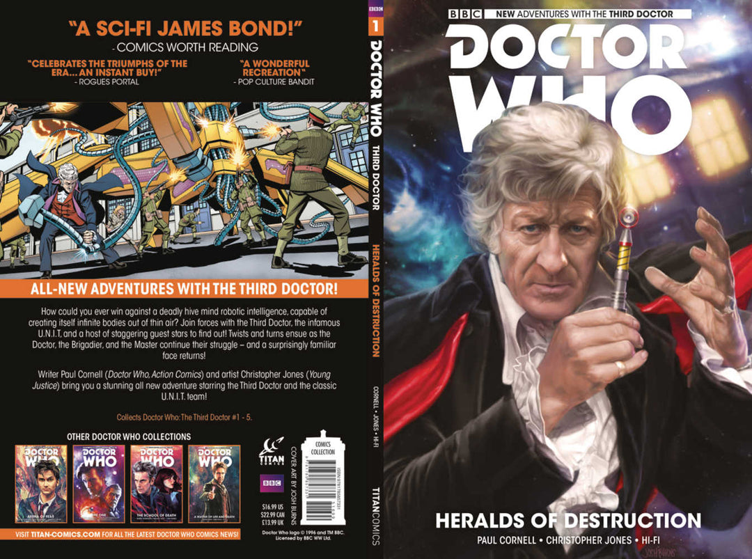 Doctor Who 3RD TPB Volume 01 Heralds Of Destruction