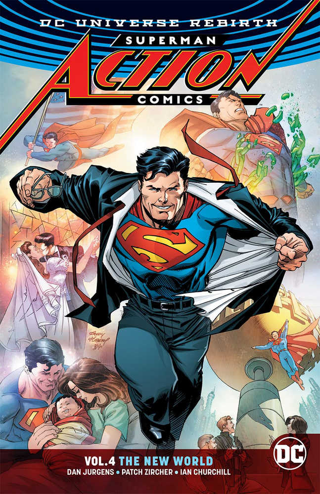 Superman Action Comics (Rebirth) TPB Volume 04 The New World