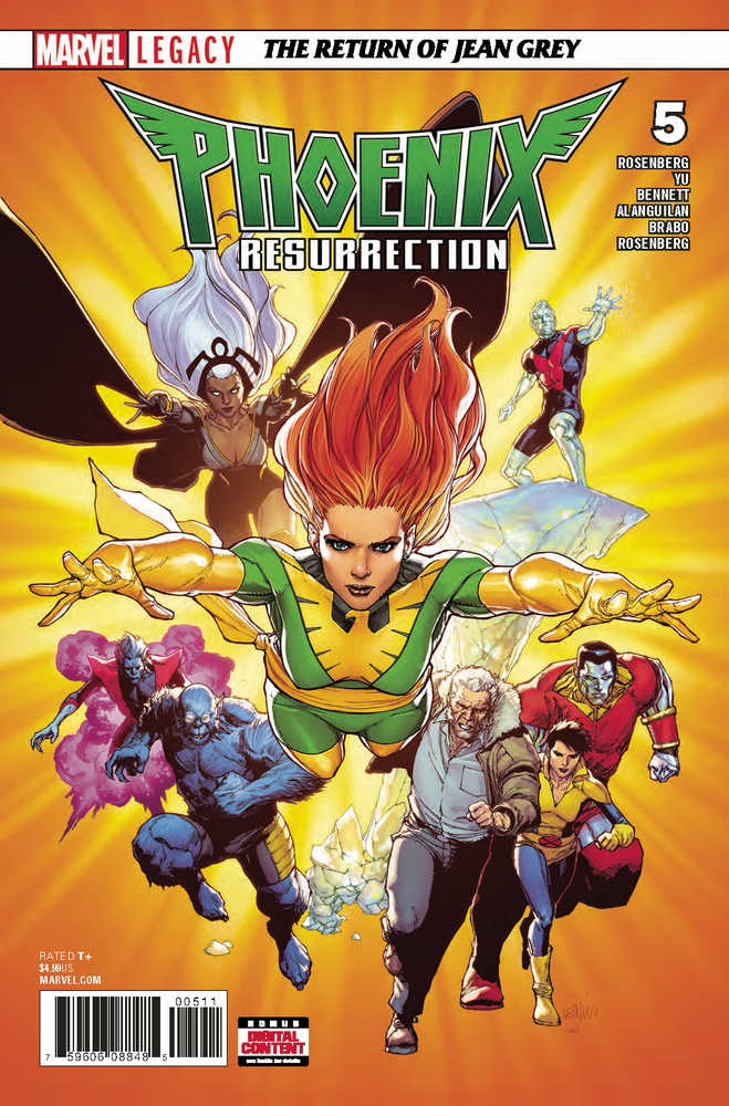 Phoenix Resurrection Return Jean Grey #5 (Of 5) Legacy