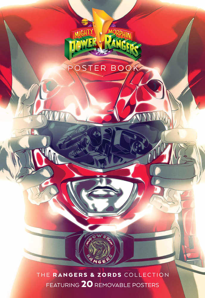 Mighty Morphin Power Rangers & Zords Poster Softcover