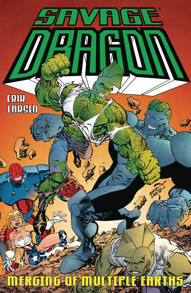 Savage Dragon Merging Of Multiple Earths TPB (Mature)