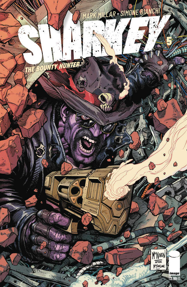 Sharkey Bounty Hunter #5 (Of 6) Cover C Mcniven (Mature) <BIB19>