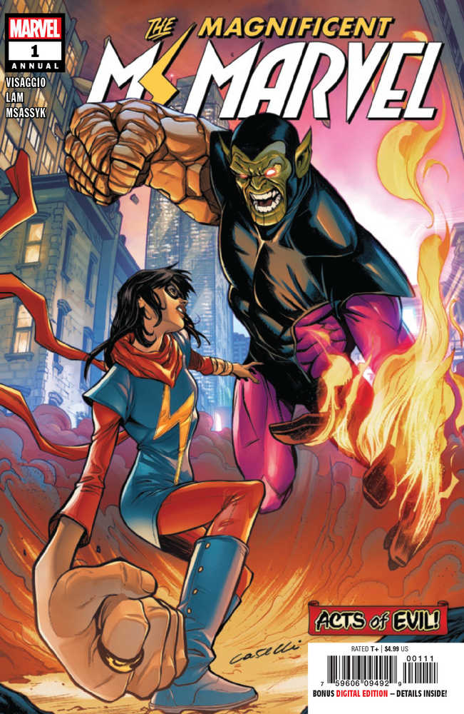 Magnificent Ms Marvel Annual #1 [Acts of Evil]<BINS>
