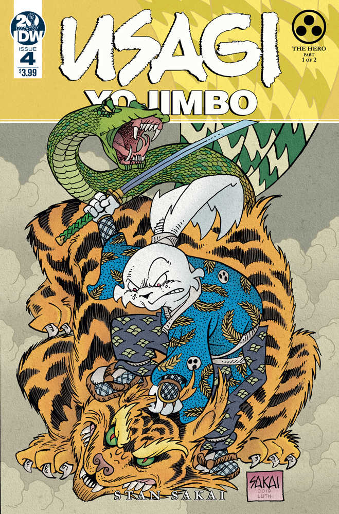 Usagi Yojimbo #4 Cover A Sakai
