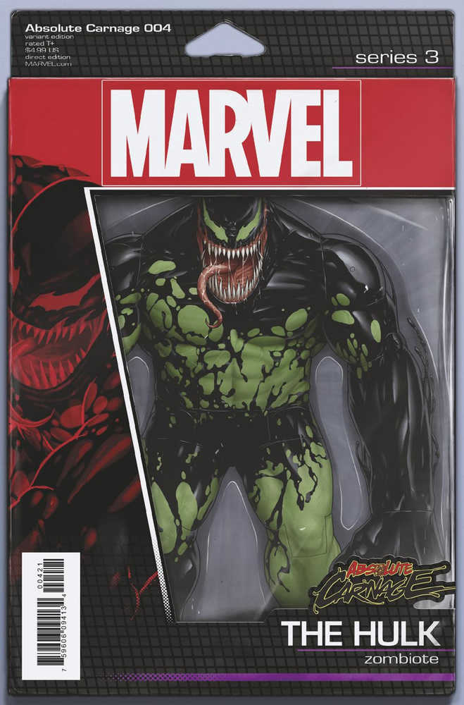 Absolute Carnage #4 (Of 5) Christopher Action Figure Variant Ac <BIB06>