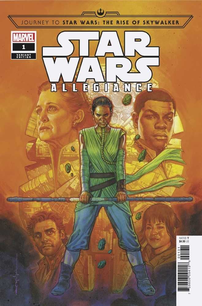 Journey Star Wars Rise Skywalker Allegiance #1 Stelfreeze Variant