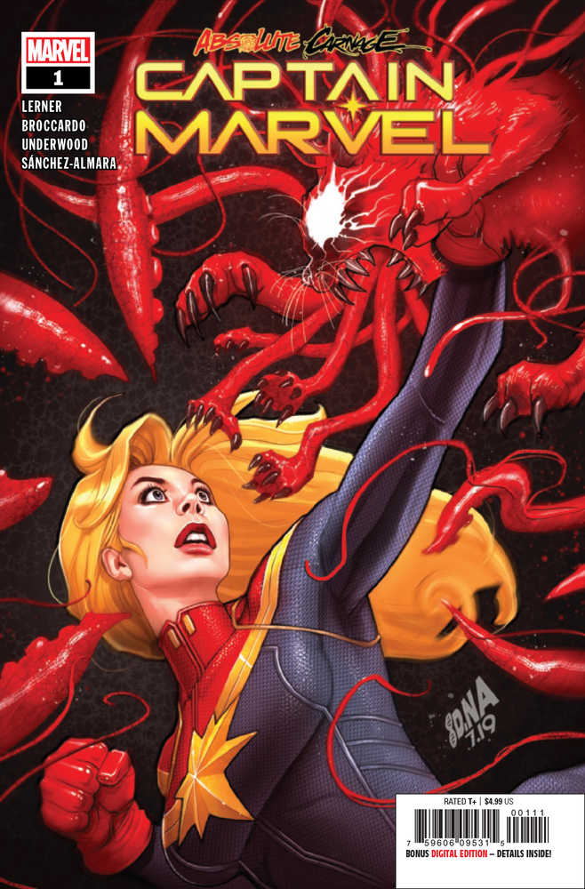 Absolute Carnage Captain Marvel #1 AC <BINS>
