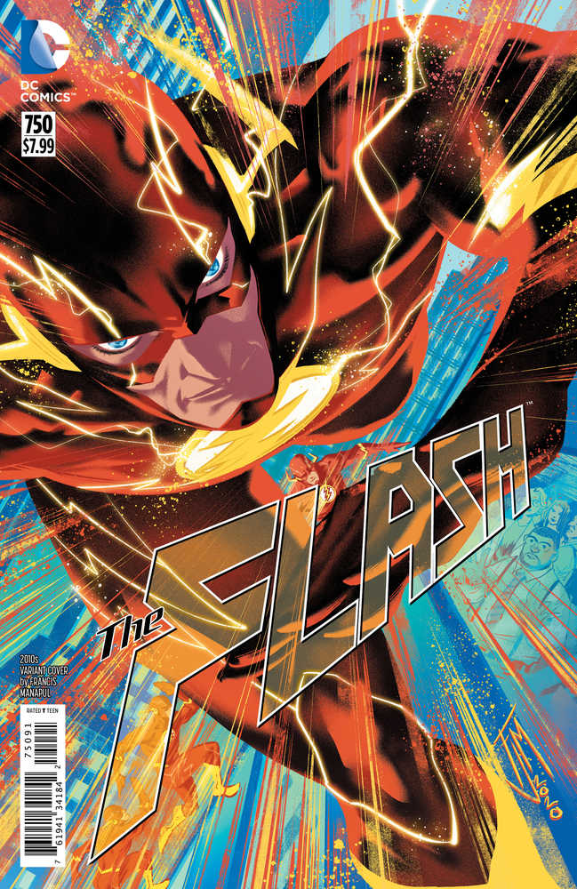 Flash (1959) #750 2010s Francis Manapul Variant Edition