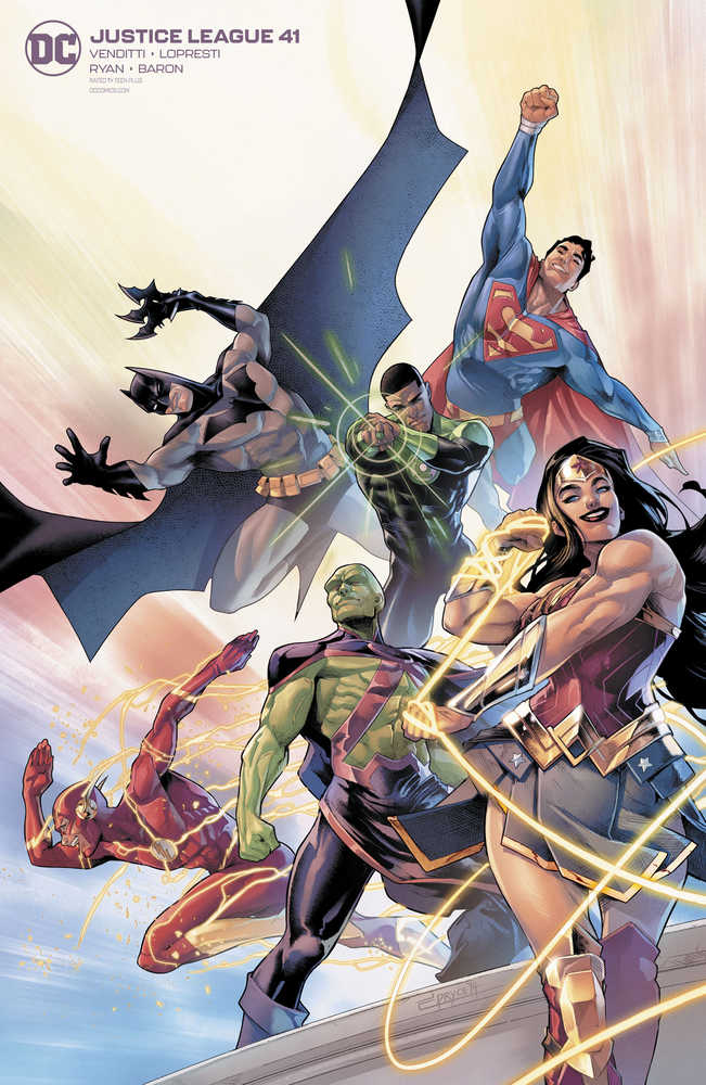 Justice League #41 Jamal Campbell Variant Edition