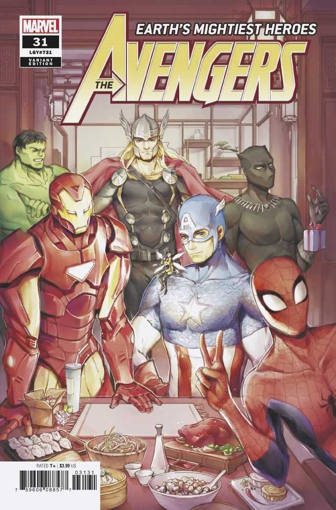 Avengers (2018) #31 Tianqi Hu Chinese New Year Variant