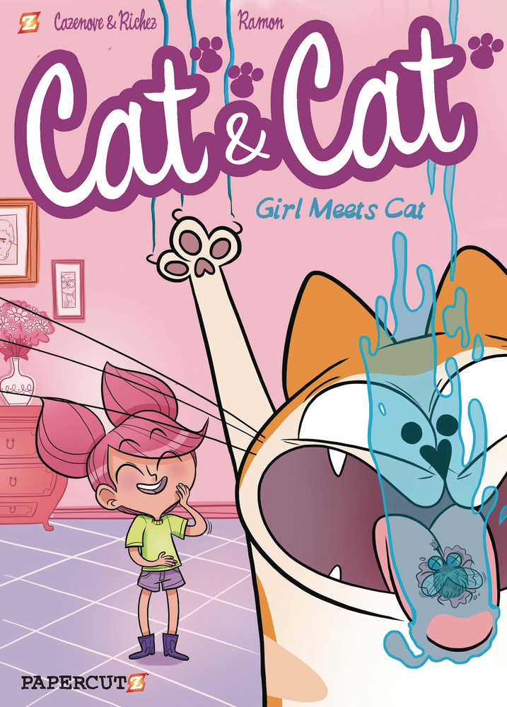 Cat & Cat Graphic Novel Volume 01 Girl Meets Cat